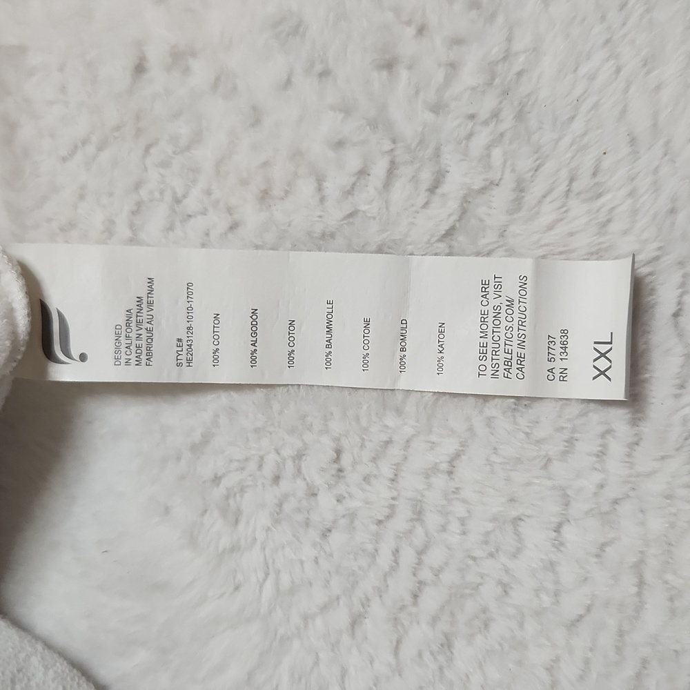 Fabletics White Hoodie - Picture 4 of 5